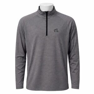 Size L Levelwear Men’s RBC Open Striped 1/4 Zip Golf Pullover Golf Layering Tops